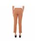 up! Solid Brown Pull-On Petal Ankle Trouser Pant in Chipmunk Size 6 - photo 4