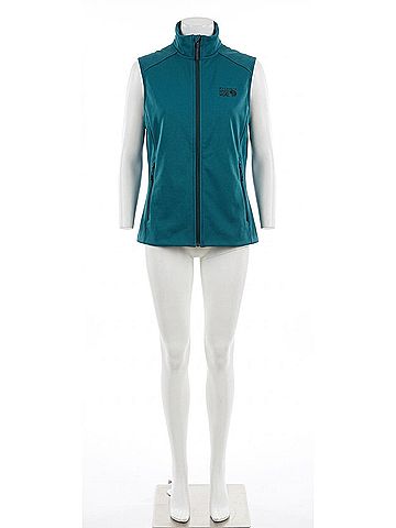 Mountain Hardwear Sendura Vest in Jack Pine Heather (view 1)