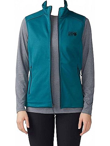 Mountain Hardwear Sendura Vest in Jack Pine Heather (view 2)