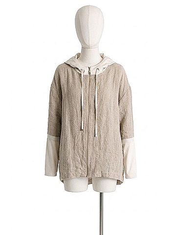 Shan Elisabeth Jacket in Beige (view 1)
