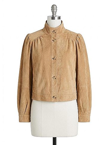 Sanctuary Charlotte Suede Jacket in Cartouche (view 1)