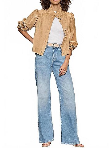 Sanctuary Charlotte Suede Jacket in Cartouche (view 2)