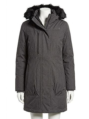 The North Face Downtown Parka in Tnf Dark Grey Heather (view 1)