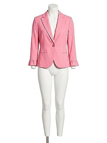 Peace of Cloth Hampton Tweed Gia Blazer in Pink (view 1)