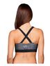 TLF Gray Strappy Devant Low Impact Bra in Stone Size S - photo 3