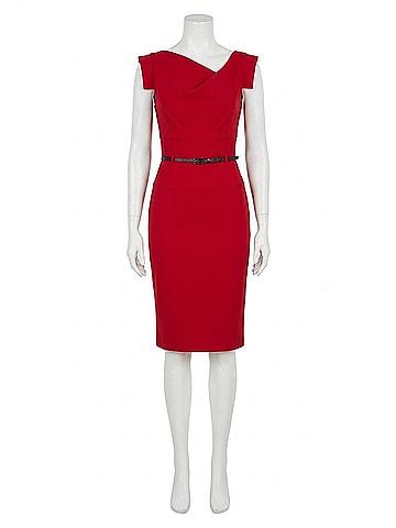 Black Halo Classic Jackie O Sheath Dress in Red (view 1)
