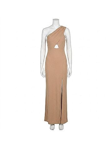 Lovers + Friends Stacey Maxi Dress in Tan (view 1)