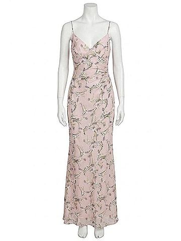 Katie May Nadine Gown in Mauve Floral (view 1)