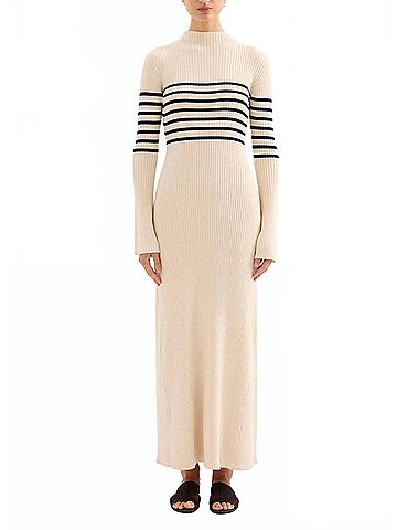 Nude Lucy Misha Knit Dress in Beige (view 2)