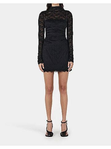 Hansen & Gretel Marco Lace Dress in Black (view 2)