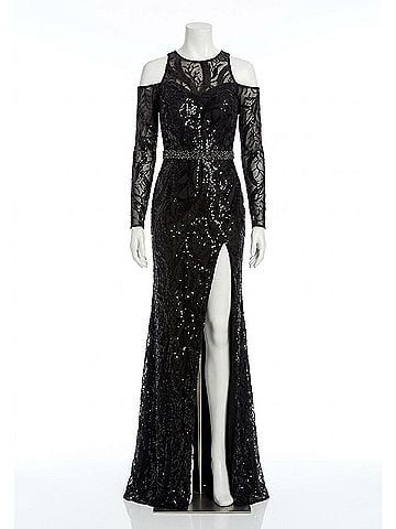 Panoply Women's Prom Dress in Black (view 1)