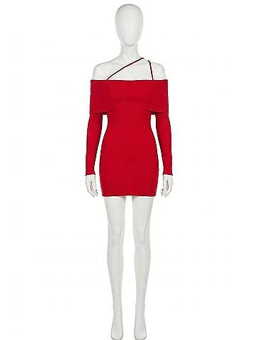 NBD Petra Mini Dress in Red (view 1)