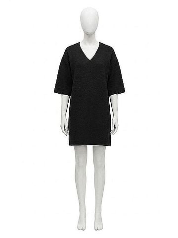 Samsoe Samsoe Salula Mini Dress in Black (view 1)
