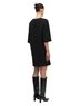 Samsoe Samsoe Solid Black Salula Mini Dress in Black Size S - photo 3