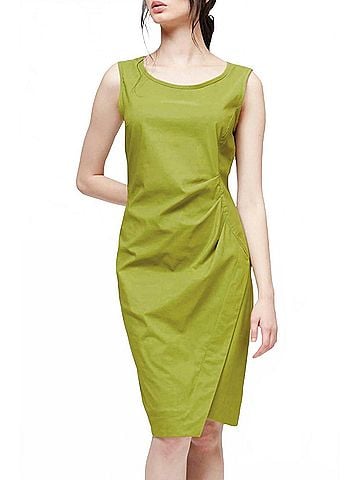 Porto Ashby Midi Dress in Zest (view 2)
