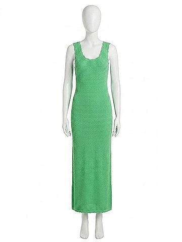 Kivari Martina Maxi Knit Dress in Green (view 1)