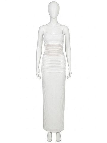 AFRM Jennan Dress in Gardenia (view 1)