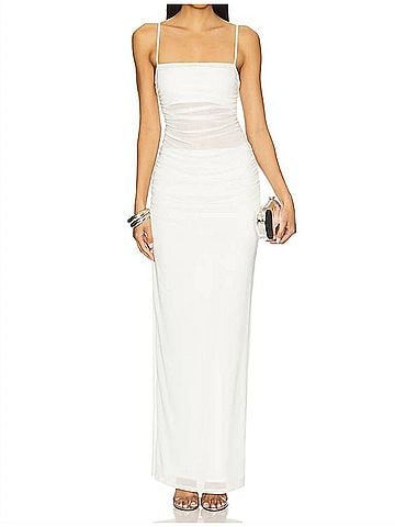 AFRM Jennan Dress in Gardenia (view 2)