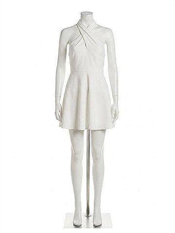 Steve Madden Kosta Mini Dress in White (view 1)
