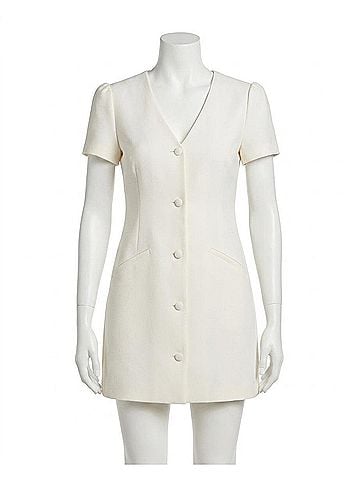 Free People Sundazed Mini Dress in White (view 1)