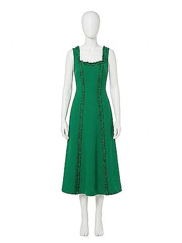 Elliatt ?âmeraude Dress in Jade (view 1)
