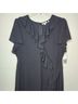 Chico's 100% Polyester Solid Black Cocktail Dress Size 16 - photo 16