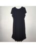 Chico's 100% Polyester Solid Black Cocktail Dress Size 16 - photo 10