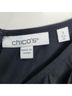 Chico's 100% Polyester Solid Black Cocktail Dress Size 16 - photo 3