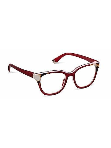 Peepers Women's Ramona Progressive Glasses in Cherry/Chai Tortoise (view 1)