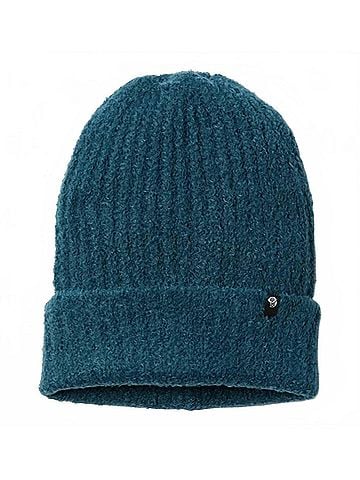 Mountain Hardwear Plushknit Beanie in Dark Marsh (view 1)