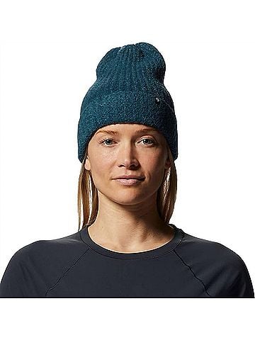 Mountain Hardwear Plushknit Beanie in Dark Marsh (view 2)