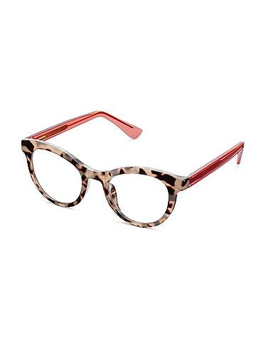 Peepers Women's Tribeca Progressive Glasses Size 2.5 in Gray Tortoise/Coral (view 2)