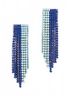 Deepa Gurnani Blue Women's Rayla Earrings One size - photo 1