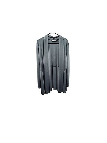Susan Graver Liquid Knit Draped Cardigan Cardigan (view 1)