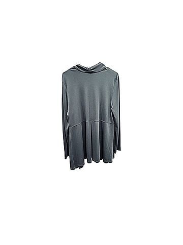 Susan Graver Liquid Knit Draped Cardigan Cardigan (view 2)