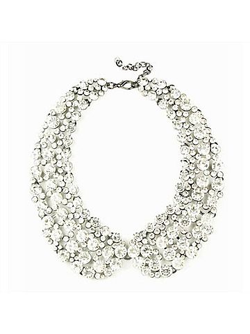 Eye Candy Women's Crystal Statement Collar Necklace (view 1)