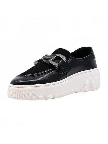 Ateliers Women's Verity Loafers in Black (view 2)