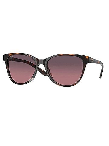 Costa Del Mar Women's Catherine Sunglasses in Tortoise/Rose Gradient (view 1)