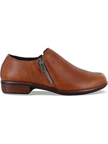 Naot Women's Autan Loafers in Brown Peanut Leather (view 1)