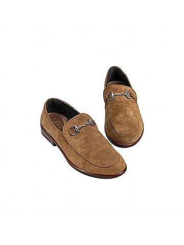 Naot Women's Bentu Loafer in Acorn Suede (view 2)