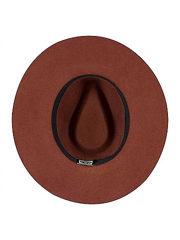 Dorfman Pacific Women's Dona Aztec Band Felt Hat in Rust (view 2)