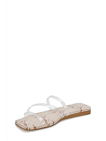 Dolce Vita Women'S Vinny Slide Sandals in Clear (view 2)