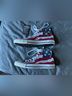 Converse Graphic Red White Blue Sneakers Size 10 - photo 4