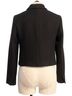 Drew Solid Black Chris Tweed Jacket in Black Size S - photo 3