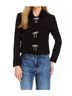 Drew Solid Black Chris Tweed Jacket in Black Size M - photo 4
