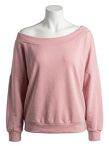 Ariella Off Shoulder Top in Pink (view 1)