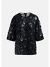 Essentiel Antwerp Black Isparkle Sequin Top in Black Size XS - photo 6