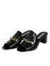 Karl Lagerfeld Paris Black Mule/Clog Size 8 1/2 - photo 2