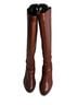 Giani Bernini 100% Leather Brown Boots Size 8 1/2 - photo 1