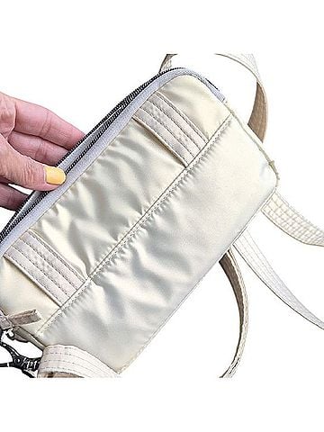 Lug Ivory Quilted Crossbody Bag Crossbody Bag (view 2)